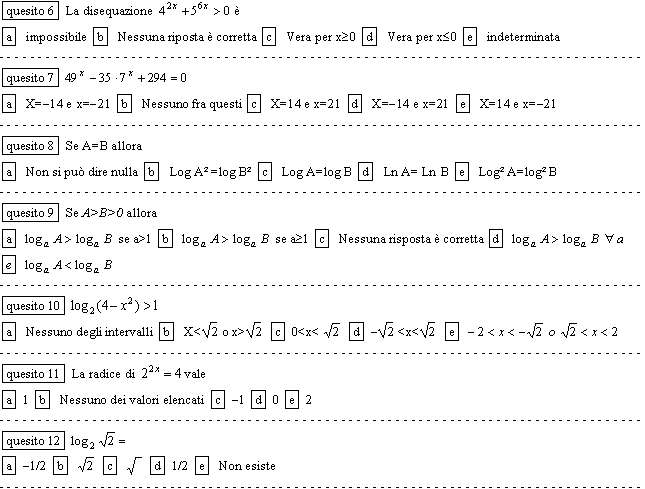 Testo del compito